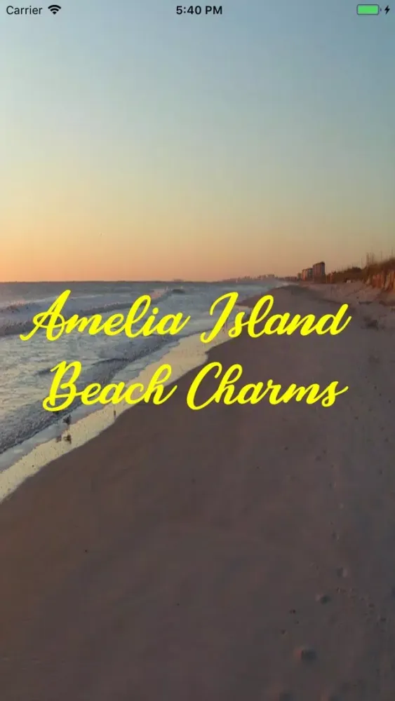 Ảnh chụp màn hình của Amelia Island Beach Charms