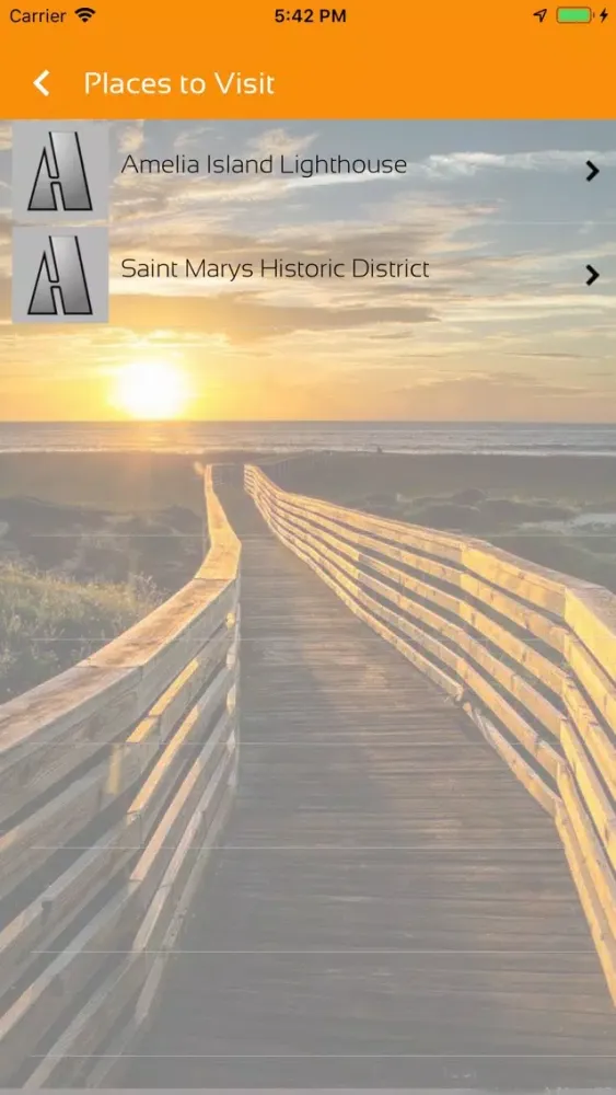 Ảnh chụp màn hình của Amelia Island Beach Charms