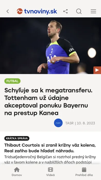 Скриншоты TVNOVINY