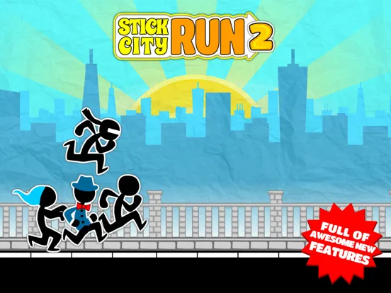 Stick City Run 2 iPad  स्क्रीनशॉट
