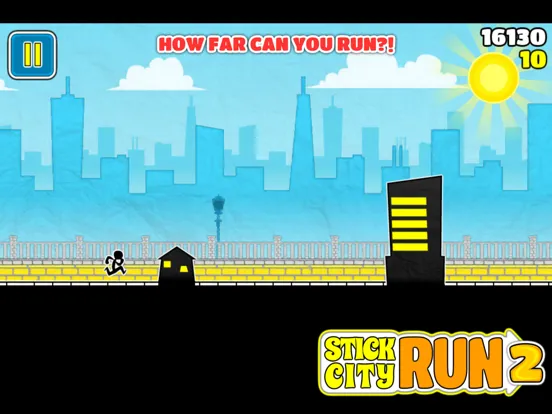 Stick City Run 2 iPad  स्क्रीनशॉट