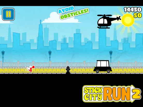 Stick City Run 2 iPad  स्क्रीनशॉट