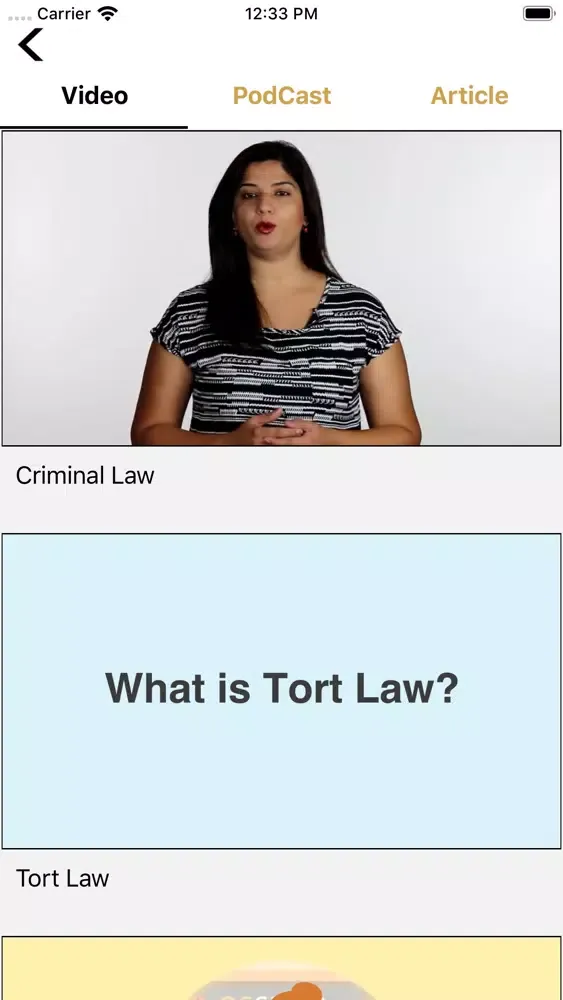 Mark-Law Chambers Screenshots