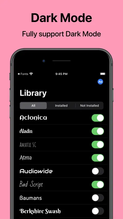Fonts: Install New Fonts Ekran Görüntüleri