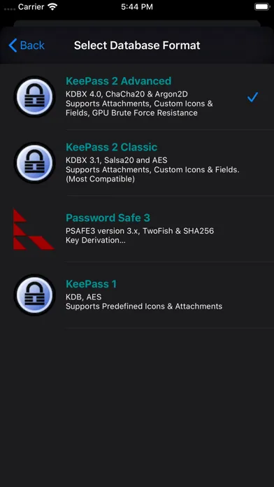 ภาพหน้าจอของ Strongbox Pro