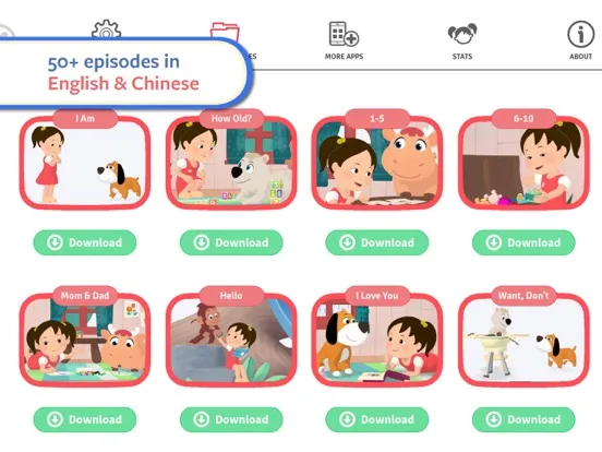 Скриншоты Miaomiao's Chinese For Kids iPad 