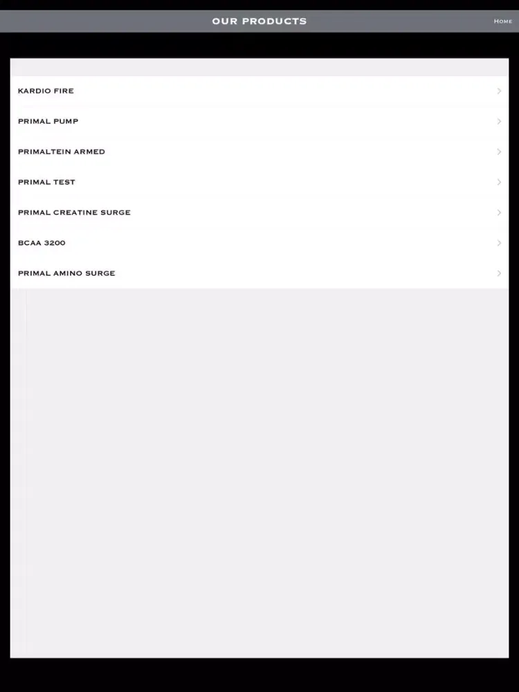 Panthera Labs iPad  Ekran Görüntüleri