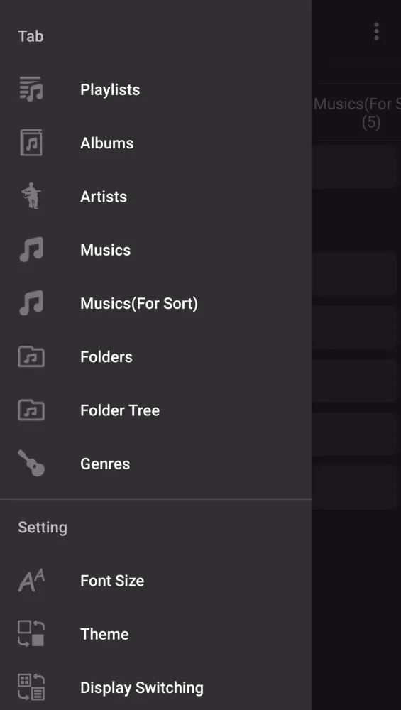 Music Playlist Manage Screenshots