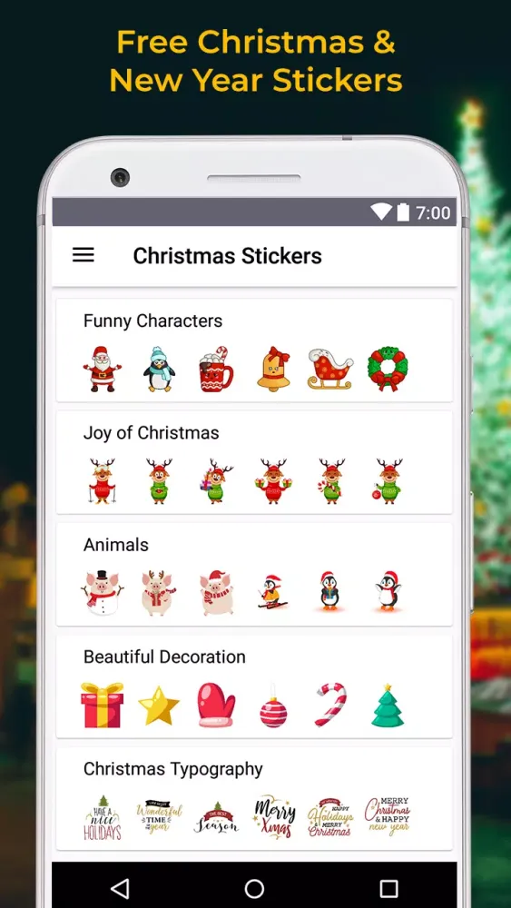 Christmas Stickers (WASticker) Screenshots