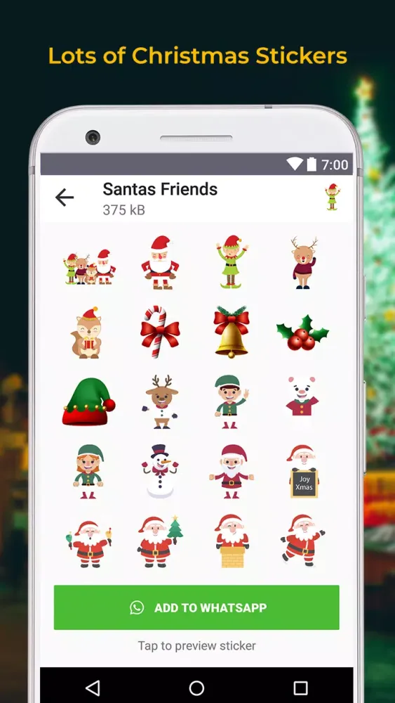 Christmas Stickers (WASticker) Screenshots