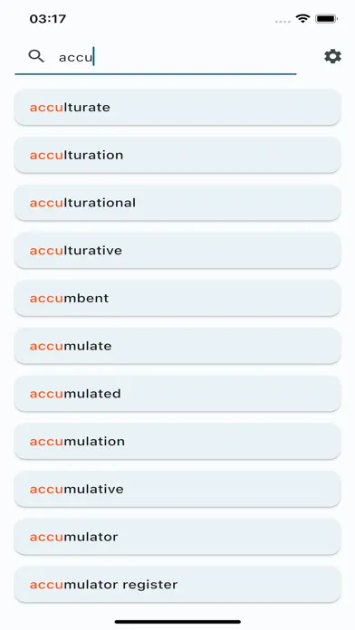 Скриншоты English Dictionary + Thesaurus