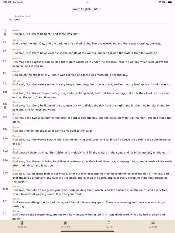 Holy Bible App - Audio&Prayer iPad 應用截圖
