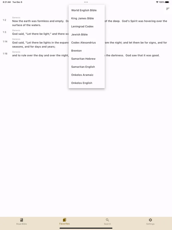 Holy Bible App - Audio&Prayer iPad 應用截圖