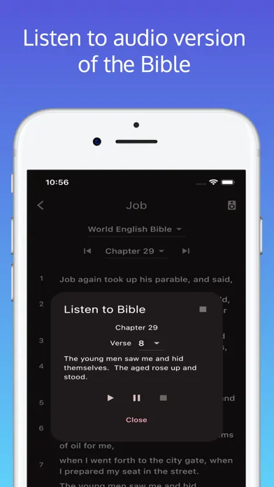 Holy Bible App - Audio&Prayer應用截圖
