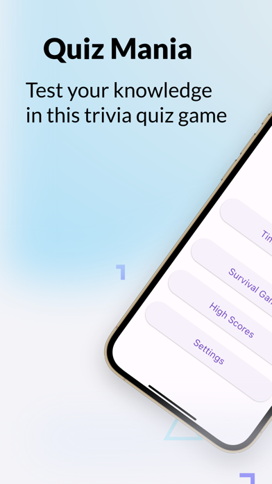 Quiz Mania - Trivia Games स्क्रीनशॉट