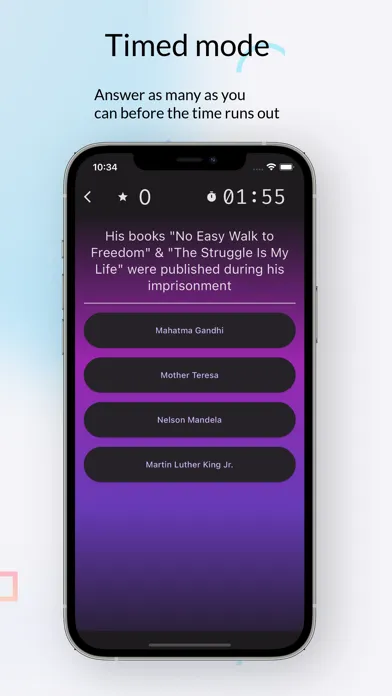 Screenshot di Quiz Mania - Trivia Games