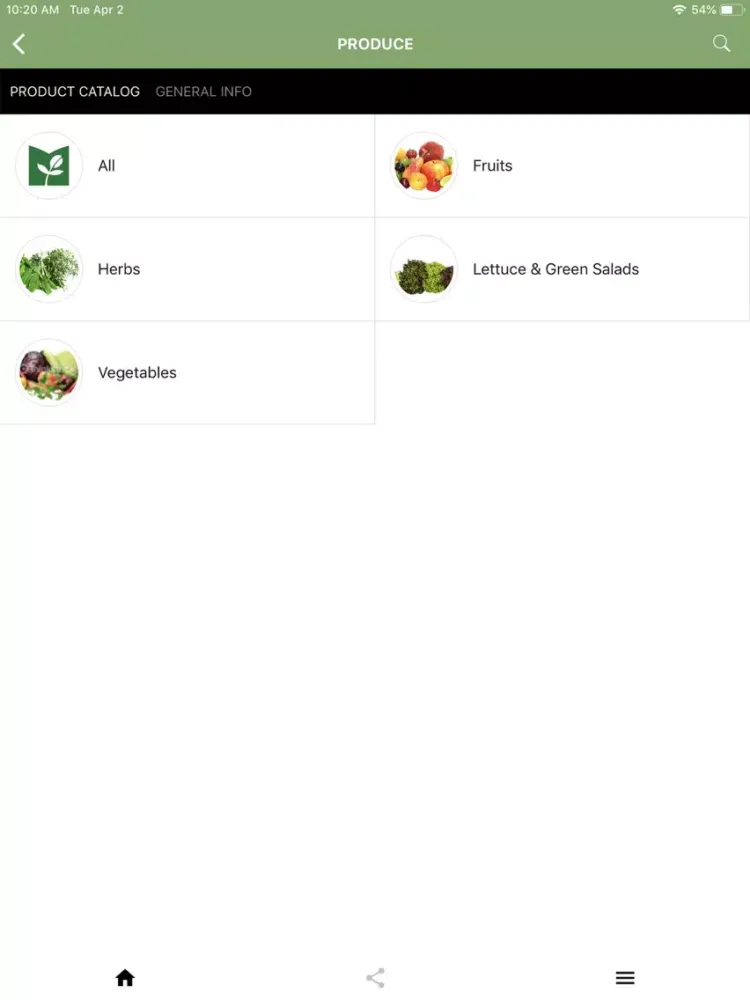 Markon's Produce Guide iPad  स्क्रीनशॉट