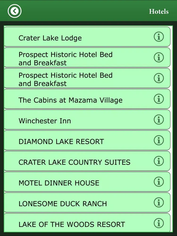 Capturas de pantalla de Crater Lake - National Park iPad 