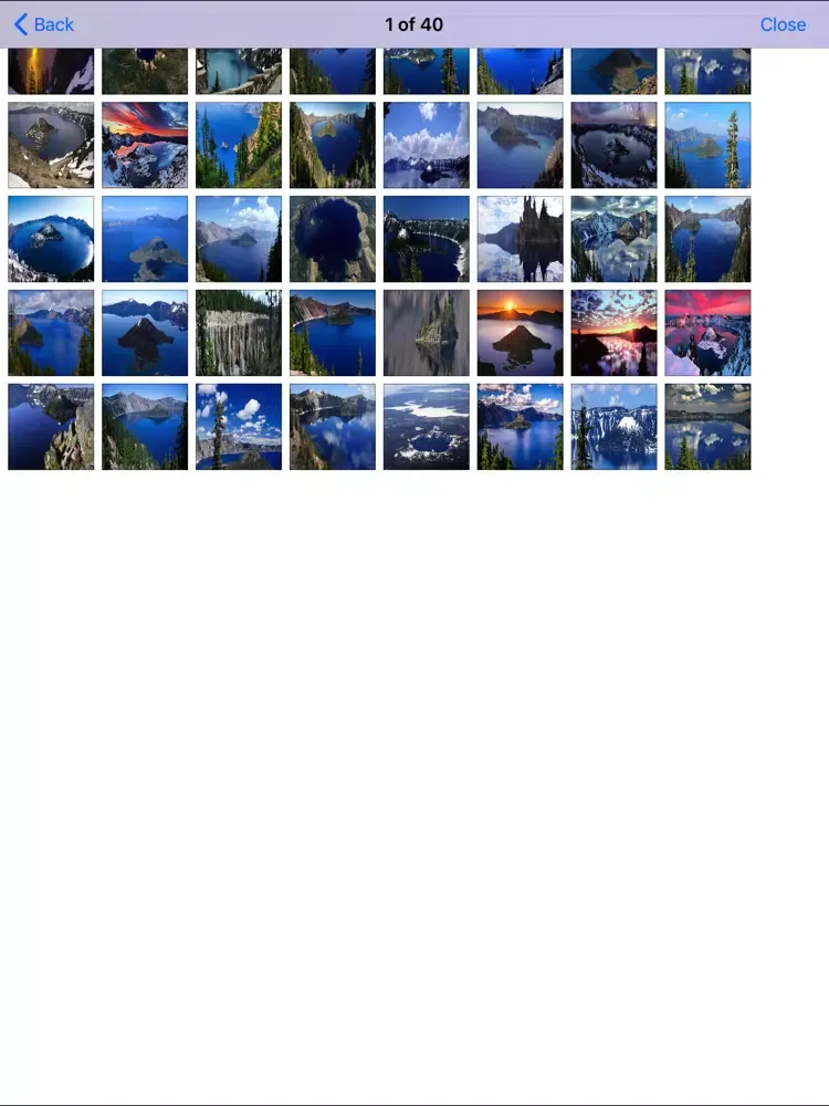 Capturas de pantalla de Crater Lake - National Park iPad 
