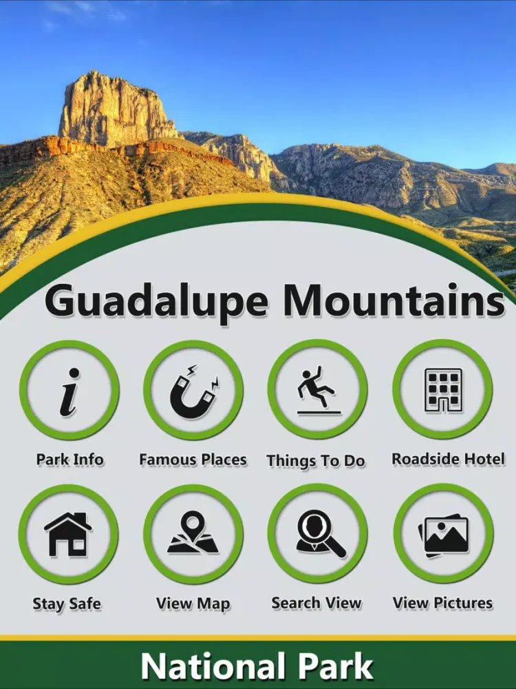 Guadalupe Mountains - N.Park iPad  سکرین شاٹس