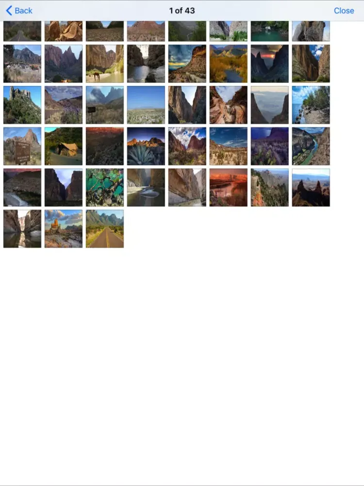 Guadalupe Mountains - N.Park iPad  سکرین شاٹس