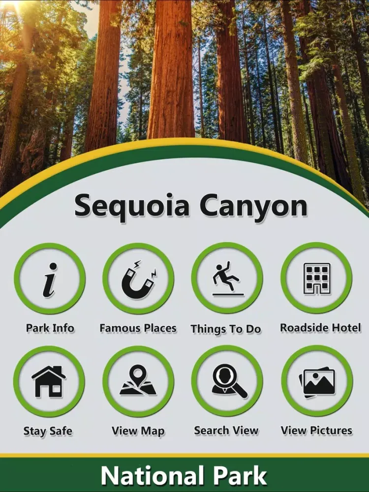 Sequoia Canyon N.Park iPad  スクリーンショット