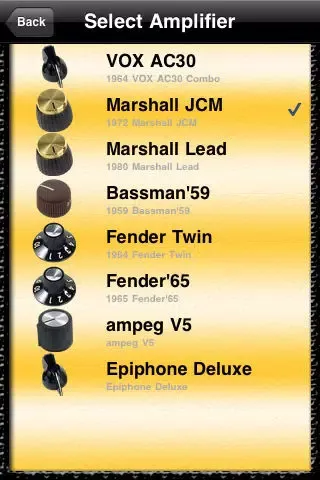 Screenshot di iRock Player