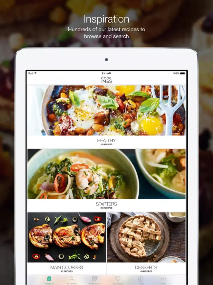 Cook With M&S iPad 应用截图