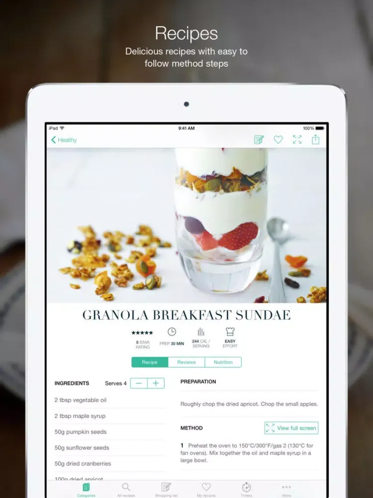 Cook With M&S iPad 应用截图