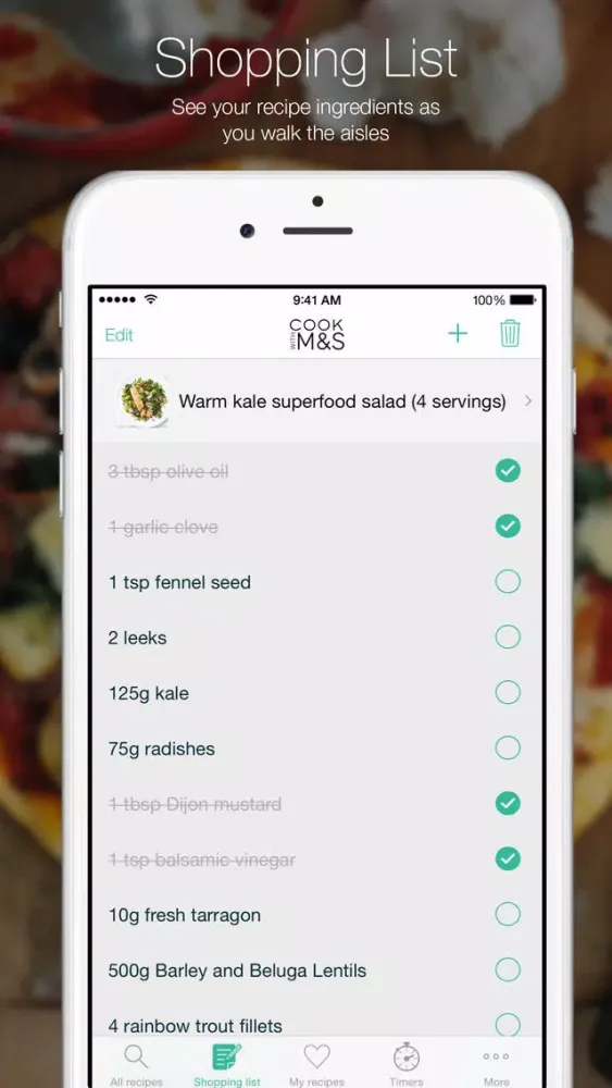 Cook With M&S应用截图