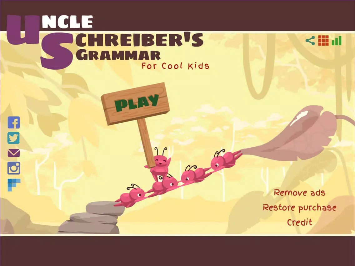ภาพหน้าจอของ English Grammar Quizzes for Kids : Test for reading & writing iPad 