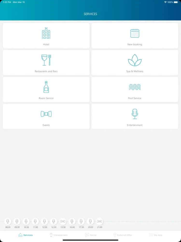 Smy Hotels iPad  스크린샷