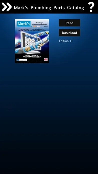 Tangkapan skrin Mark's Plumbing Parts Catalog