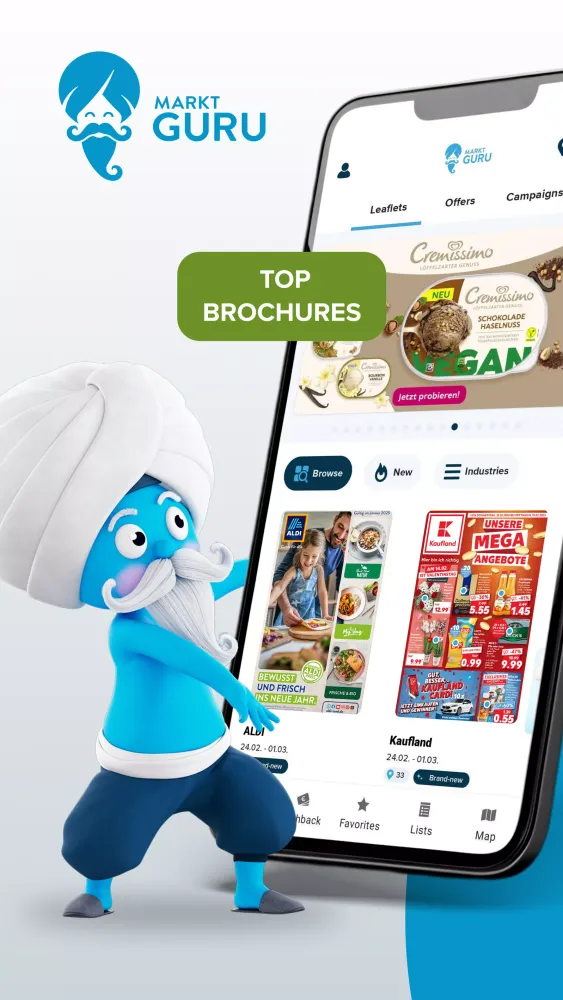 ภาพหน้าจอของ marktguru