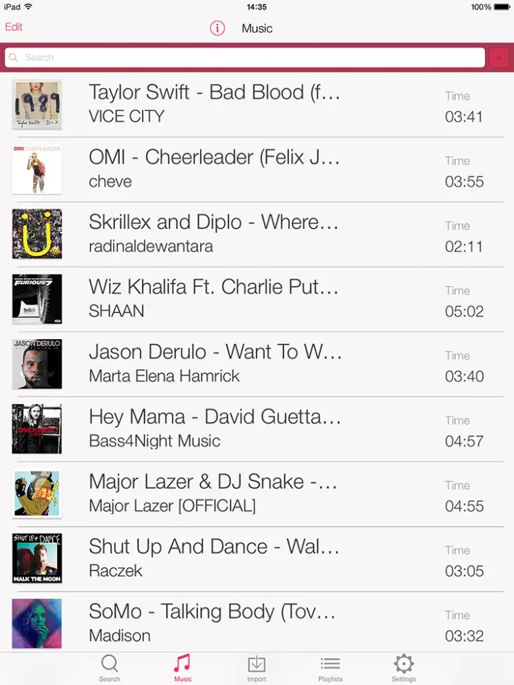 Capturas de tela do Cloudify - Free Music Mp3 Player & Playlist Manager for Dropbox and Google Drive iPad 