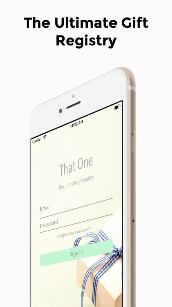 ภาพหน้าจอของ That One - The Gift Registry