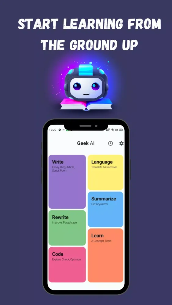 Geek AI, Smart Study Companion应用截图