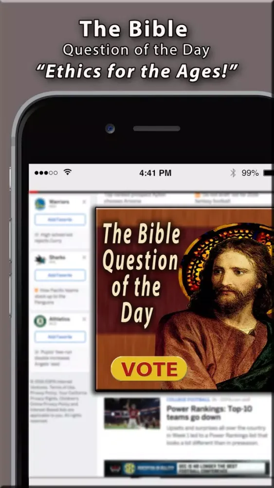 Radio Question of the Day: Sports, Food, Culture… Screenshots