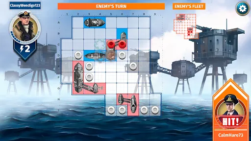 BATTLESHIP - Multiplayer Game スクリーンショット