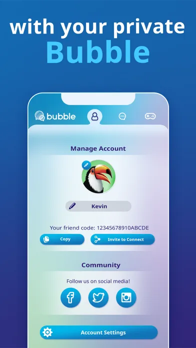 Capturas de tela do Bubble Play