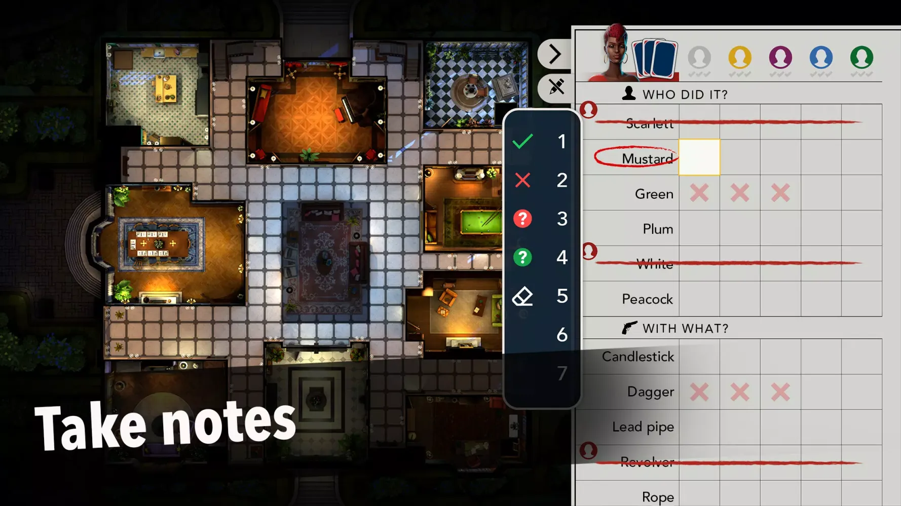 Clue Companion Screenshots
