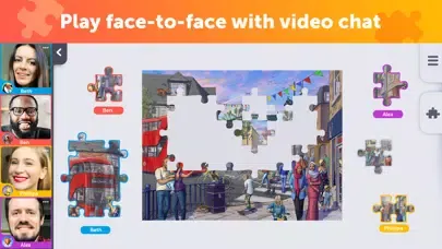 Zrzuty ekranu Jigsaw Video Party