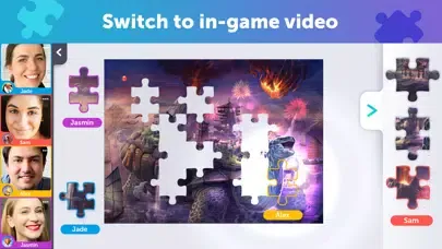 Zrzuty ekranu Jigsaw Video Party