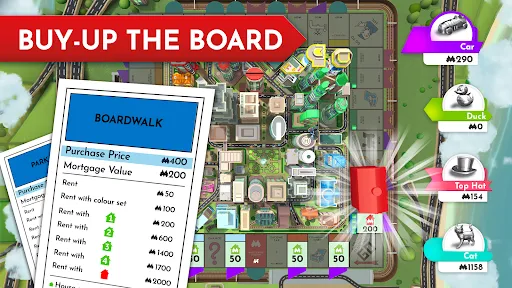 Tangkapan skrin MONOPOLY