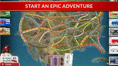 Capturas de tela do Ticket to Ride® The Board Game