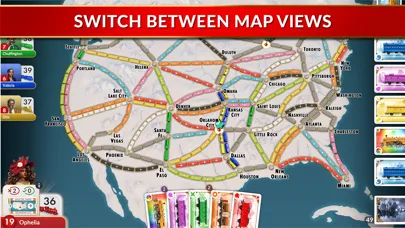 Capturas de tela do Ticket to Ride® The Board Game