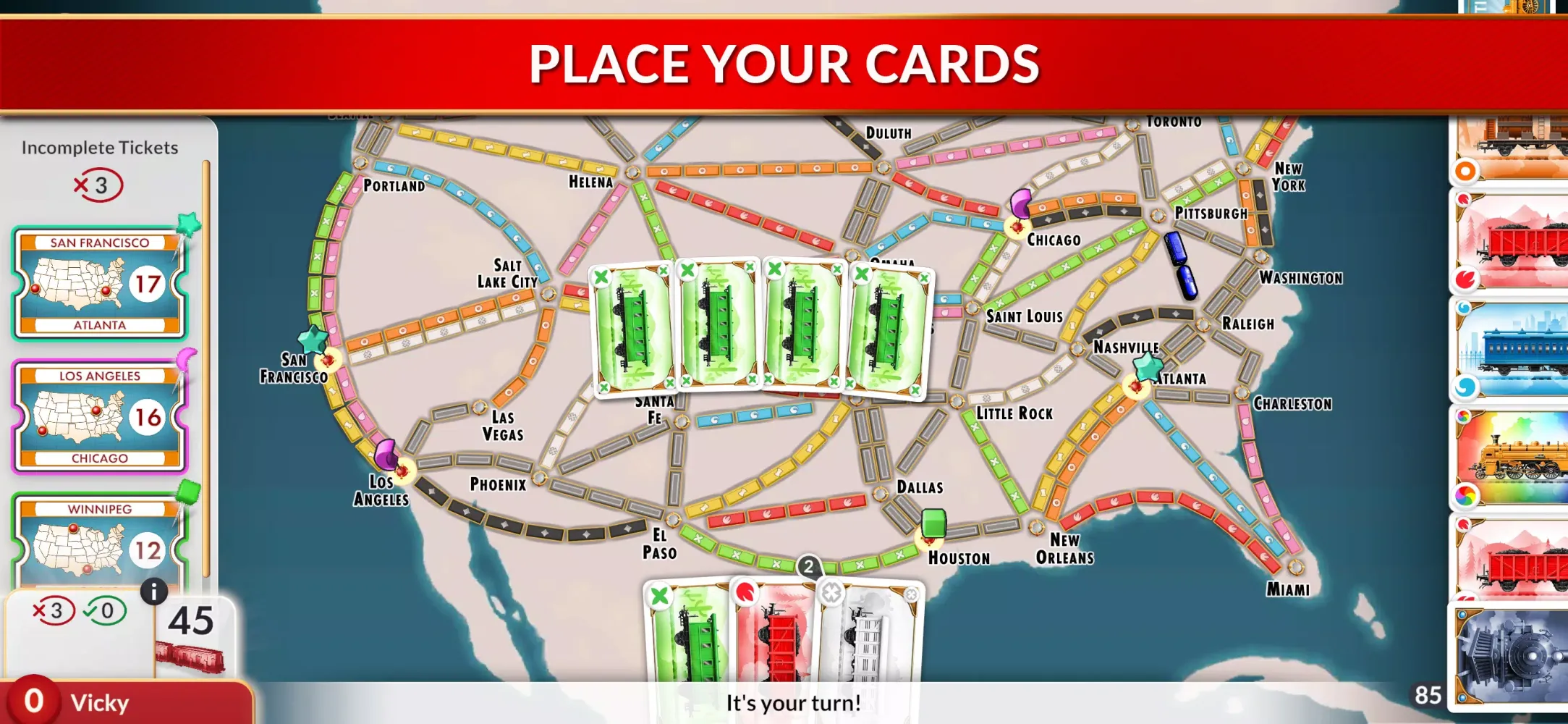 Ticket to Ride® Companion应用截图