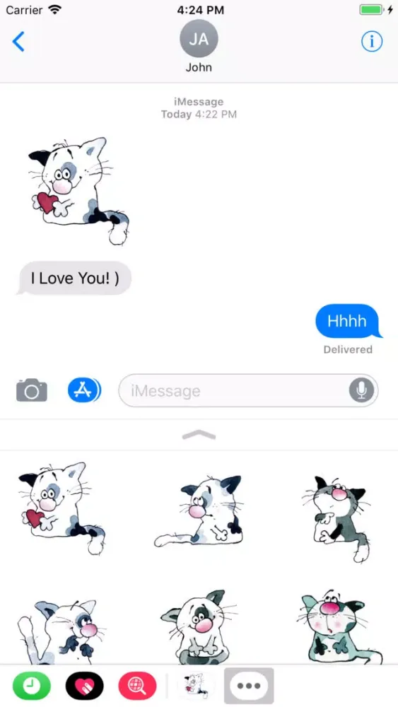 Cat Stickers for every Day Screenshots