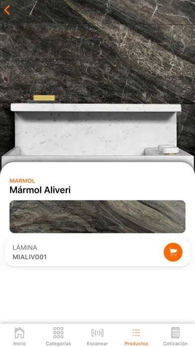 Capturas de tela do Catálogo Puente