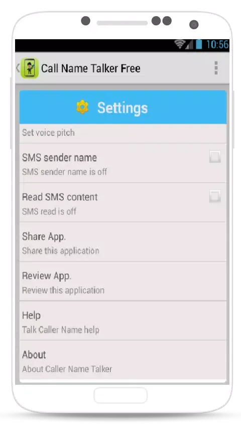 Capturas de pantalla de Call Talker Name Free